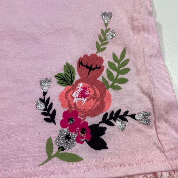 NWT Nannette floral 3pc set- jacket, tee and leggings size 5 - Picture 10 of 11